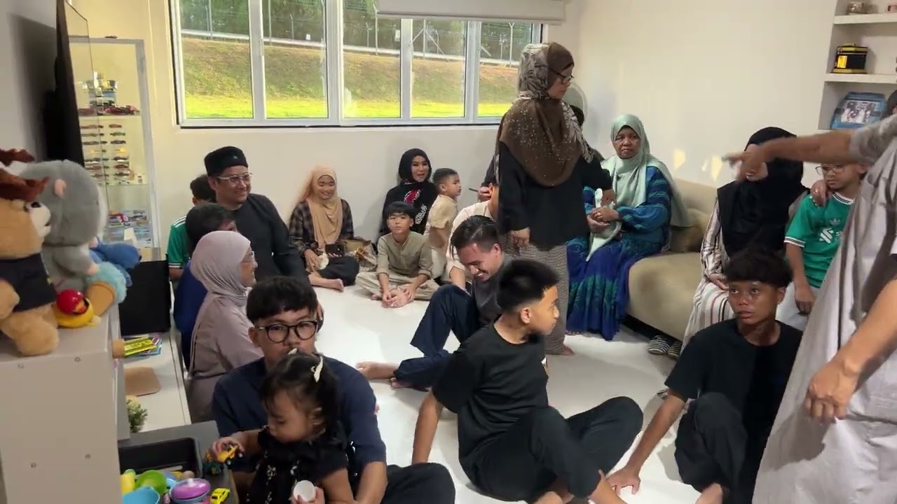 Just after kenduri Tahlil and Sambut Ramadhan o1/o2/26