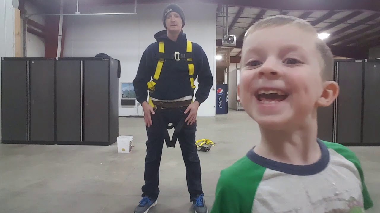 Fall Protection - How to put on a harness