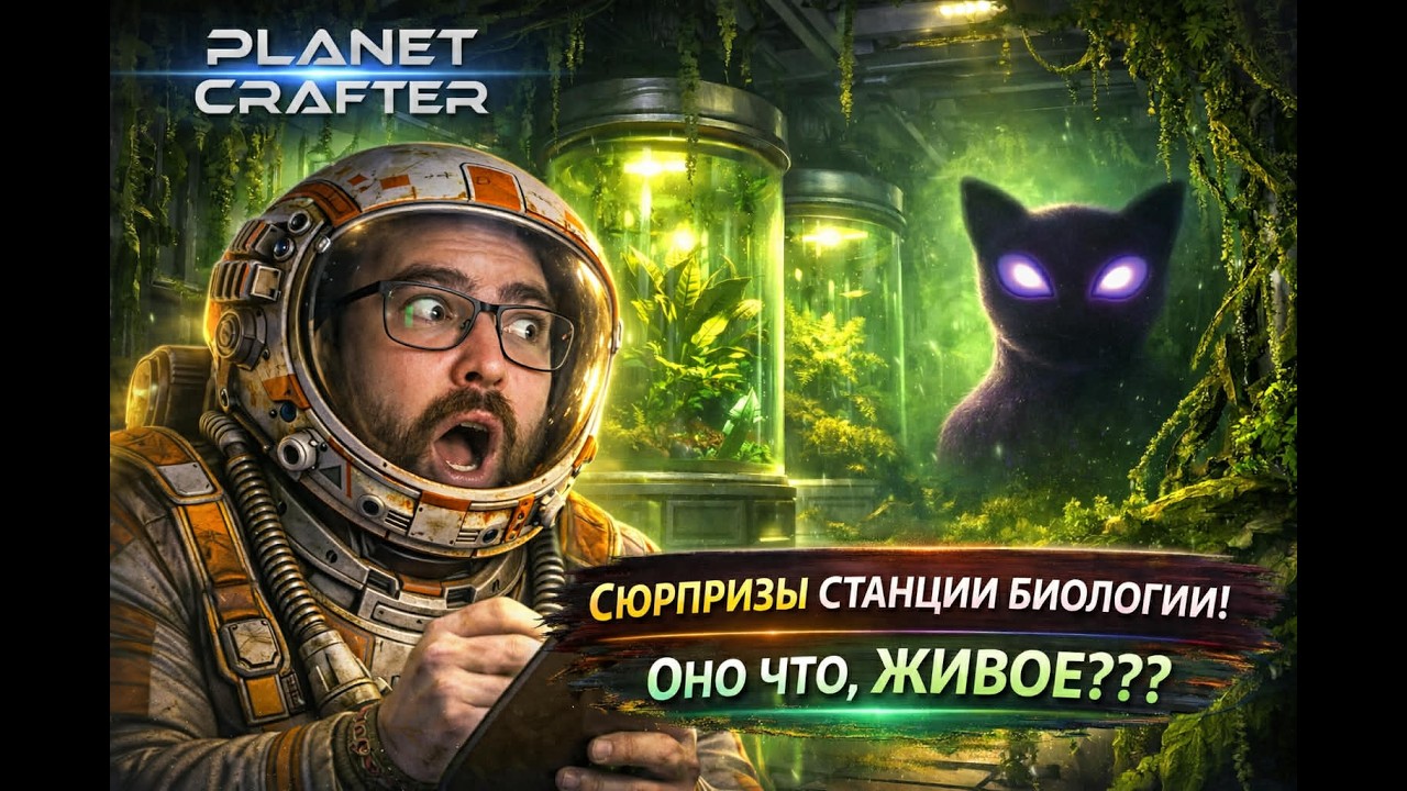 PLANET CRAFTER - СЮРПРИЗ СТАНЦИИ БИОЛОГИИ! Серия 19 | Level Борода