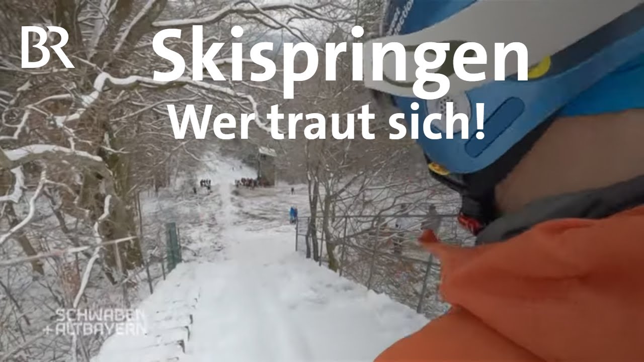 Hals- und Beinbruch? Ickinger reaktivieren alte Skischanze | Schwaben + Altbayern | BR