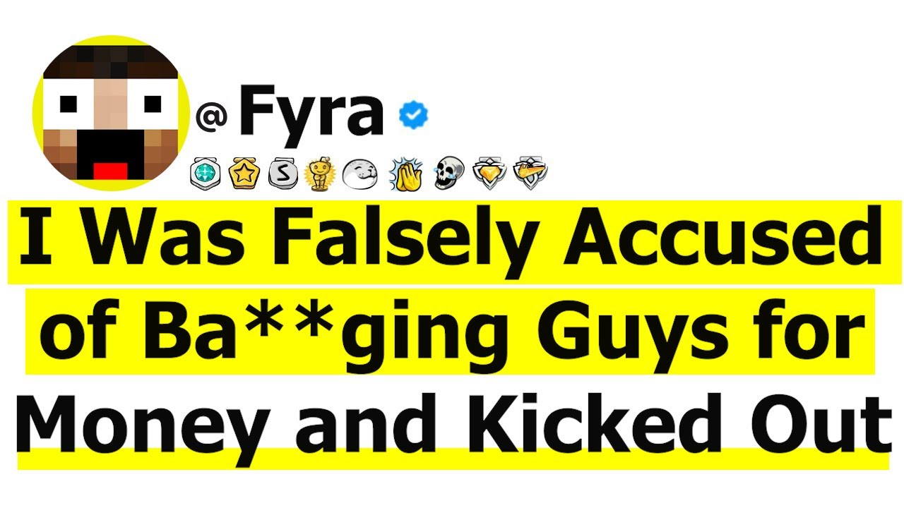 I Was Falsely Accused of Ba**ging Guys for Money and Kicked Out