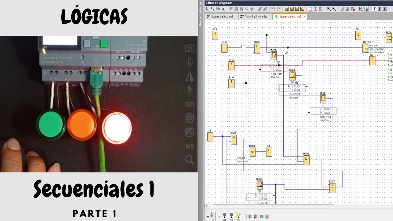 Aprende a programar Lógicas Secuenciales usando Bits de desplazamiento HAREMOS TRES PROYECTOS