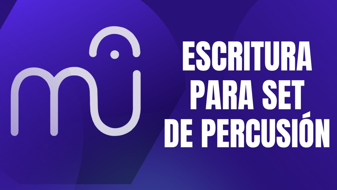 Escritura para set de percusión en MuseScore | MuseScore