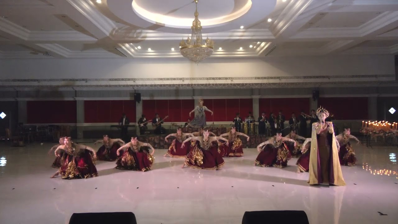 บุษบาเสี่ยงเทียน โรงเรียนกาญจนานุเคราะห์ จังหวัดกาญจนบุรี