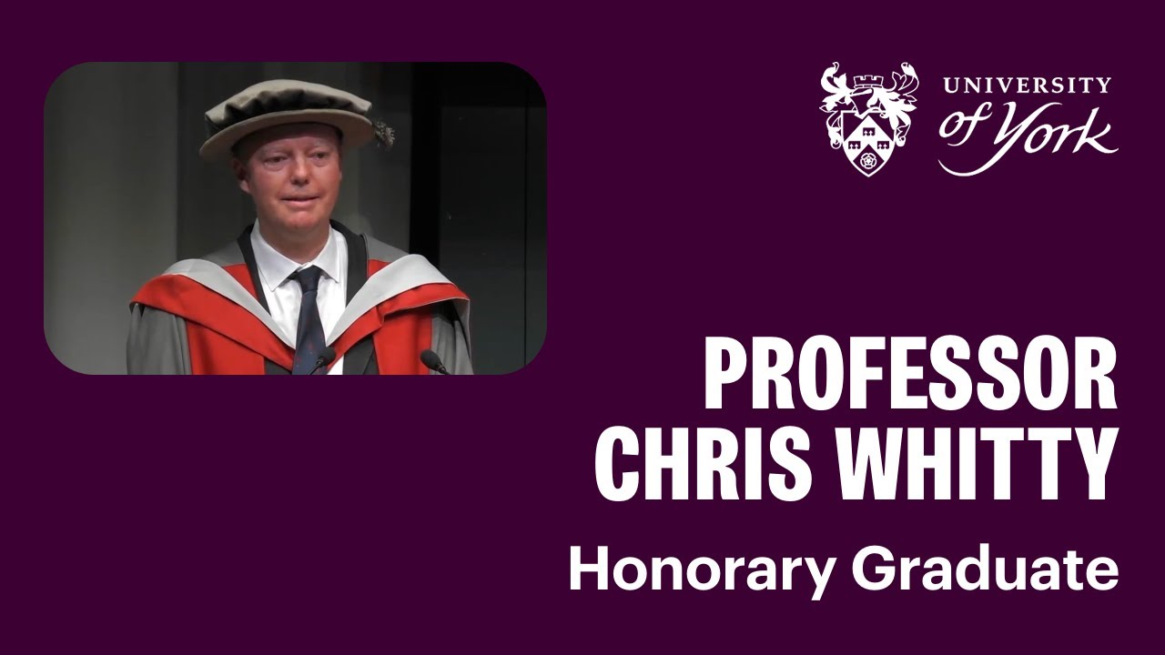 Honorary Graduate: Professor Chris Whitty