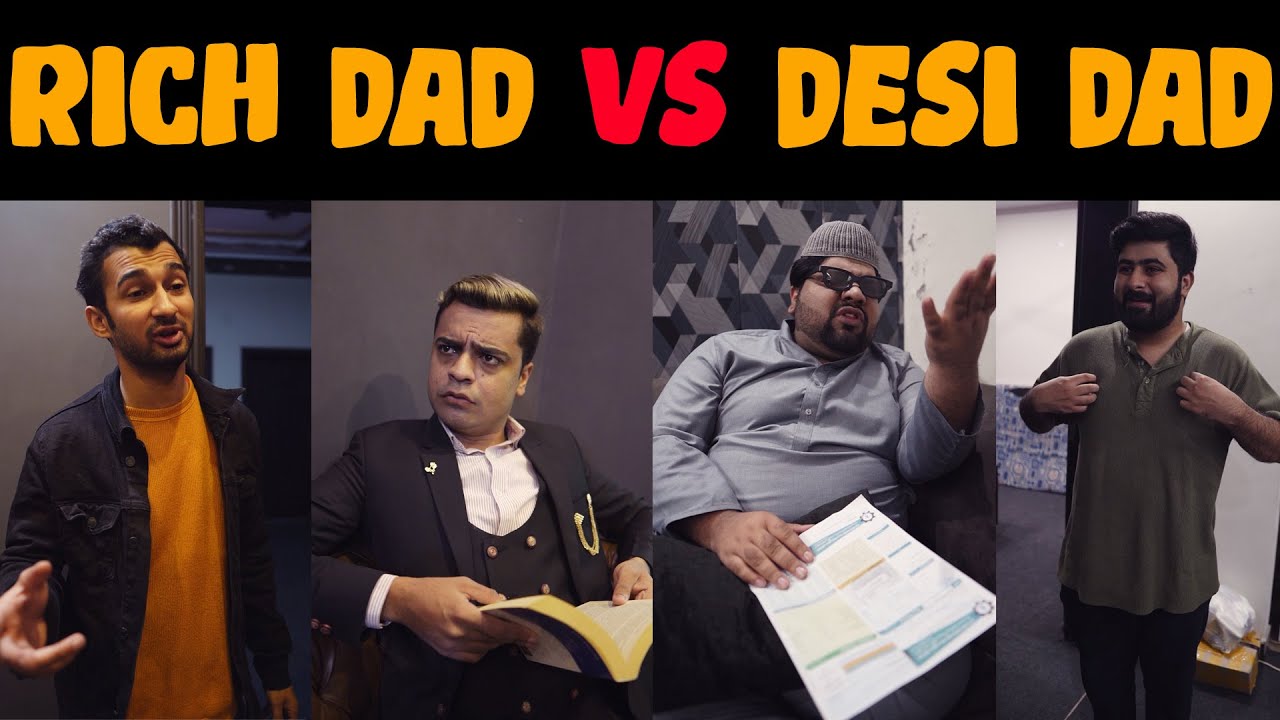 Burger Dad Vs Desi Dad | Waleed Wakar | Rich Vs Desi Parents of Pakistan
