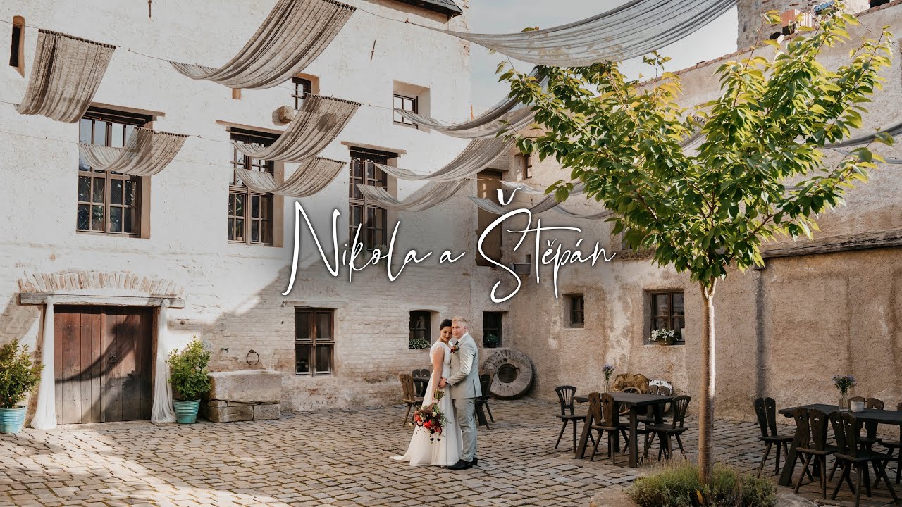 Náš vysněný den Za Vratama | Nikola & Štěpán ♥ | Svatební video