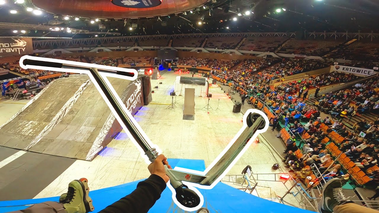 Nowe Tricki Na Mega Rampie Hulajnogą! 🤯 SoG Katowice Spodek 🛴