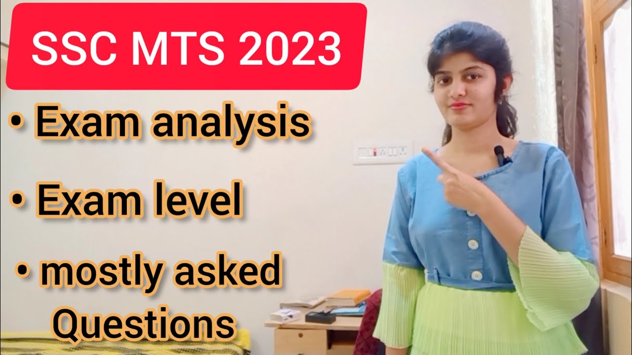 SSC MTS tier-1 2023 exam analysis