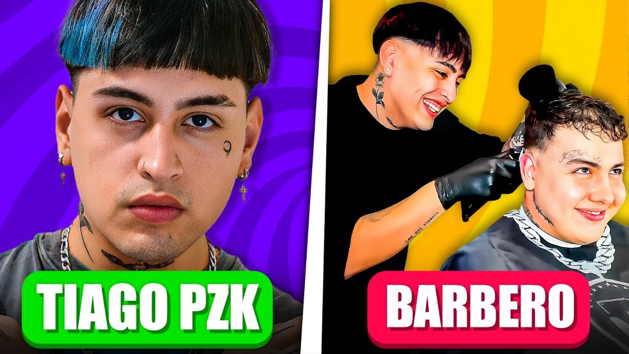 TIAGO PZK es BARBERO POR 1 DÍA 🤩🔥 Capitulo #12