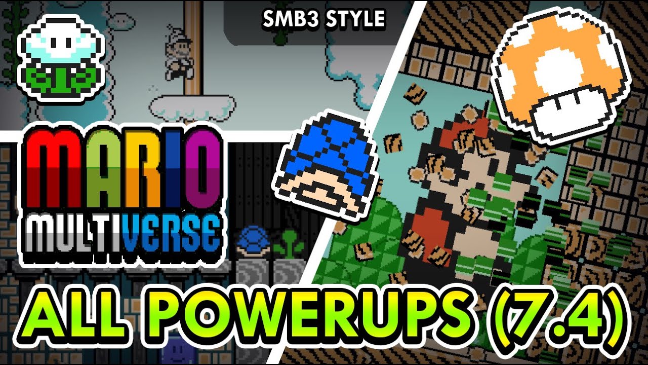 MARIO MULTIVERSE [7.4 LATEST VERSION] | ALL POWER-UPS