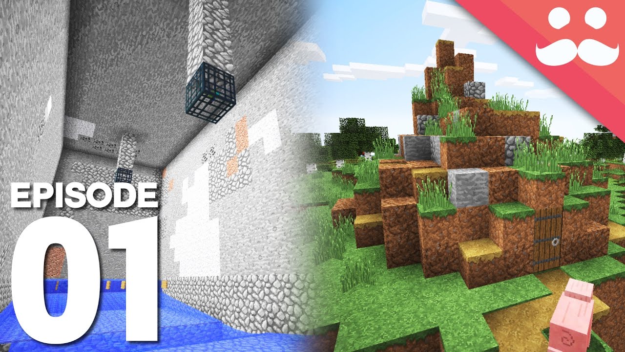 Hermitcraft 5: Episode 1 - XP Farms, Diamonds, Dirt Huts!