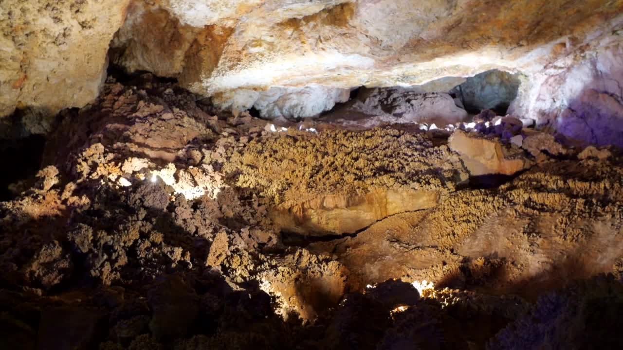 Arizona's largest dry cavern offers underground restaurant, tours, and hotel