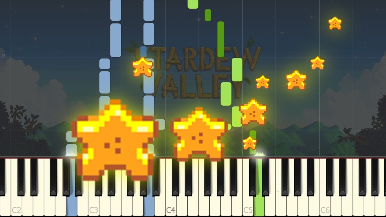 The Valley Comes Alive (Spring) - Stardew Valley [Piano Tutorial] (Synthesia)