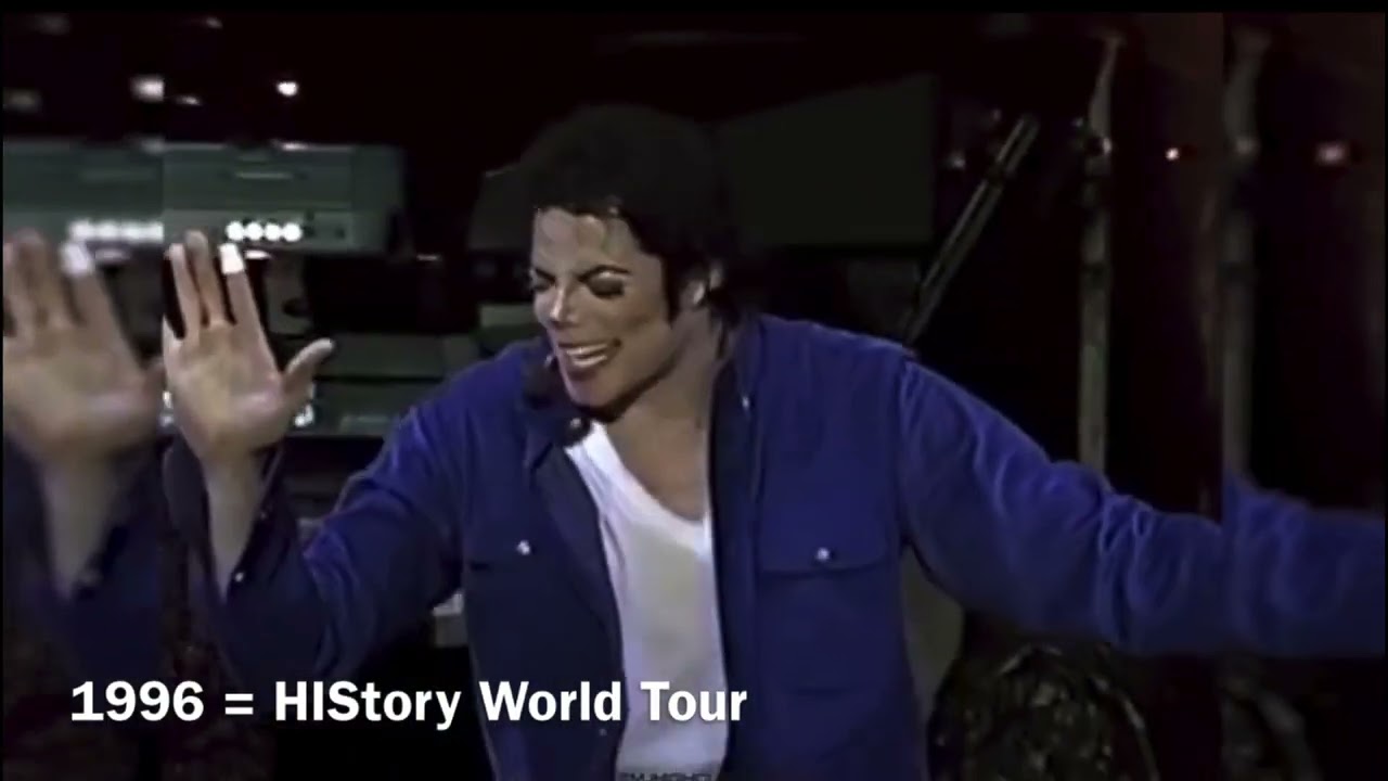 Michael Jackson - The Way You Make Me Feel Breakdown Evolution - 1988 to 2009