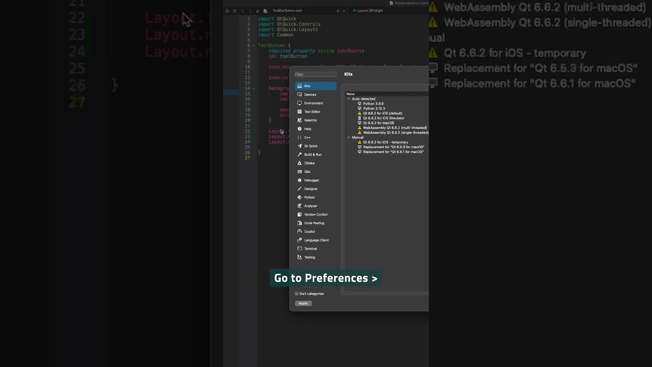 Форматирование QML/JS в Qt Creator 📝