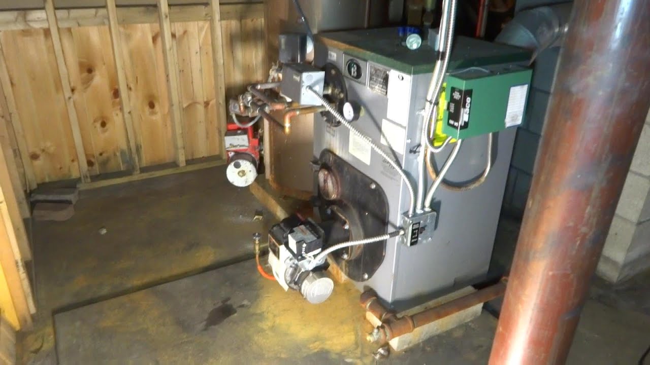 OIL BURNER RUNNING ROUF SERVICE CALL