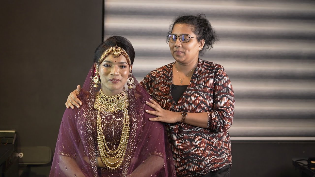 His dream makeover through her magic touch. | Ajay Sukumaran | Meeramax | Meeramax academy