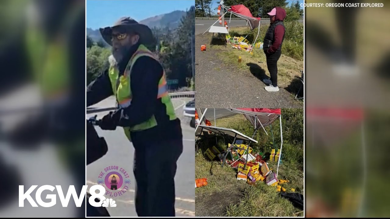 Oregon State Police investigate fruit stand attack near Newport as possible bias crime