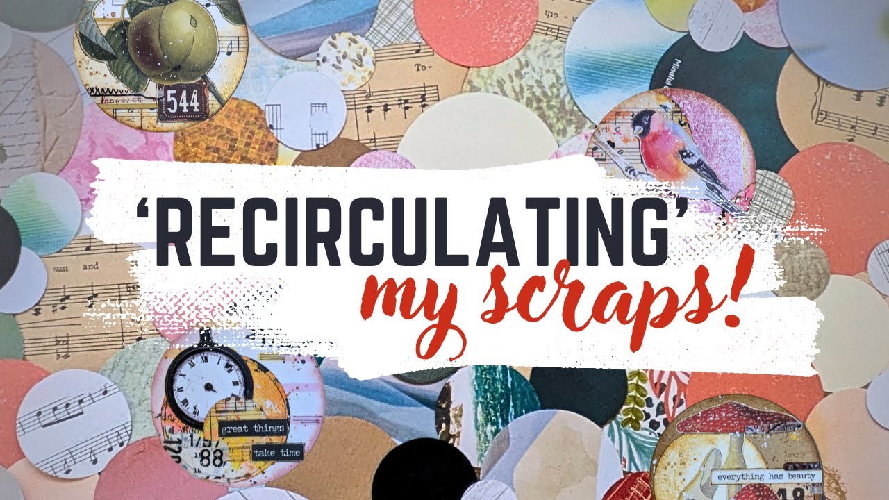 ART COINS from Scraps?! Epic Circle Scrap Smash | #FFF2026 | Find the Fun in Feb!
