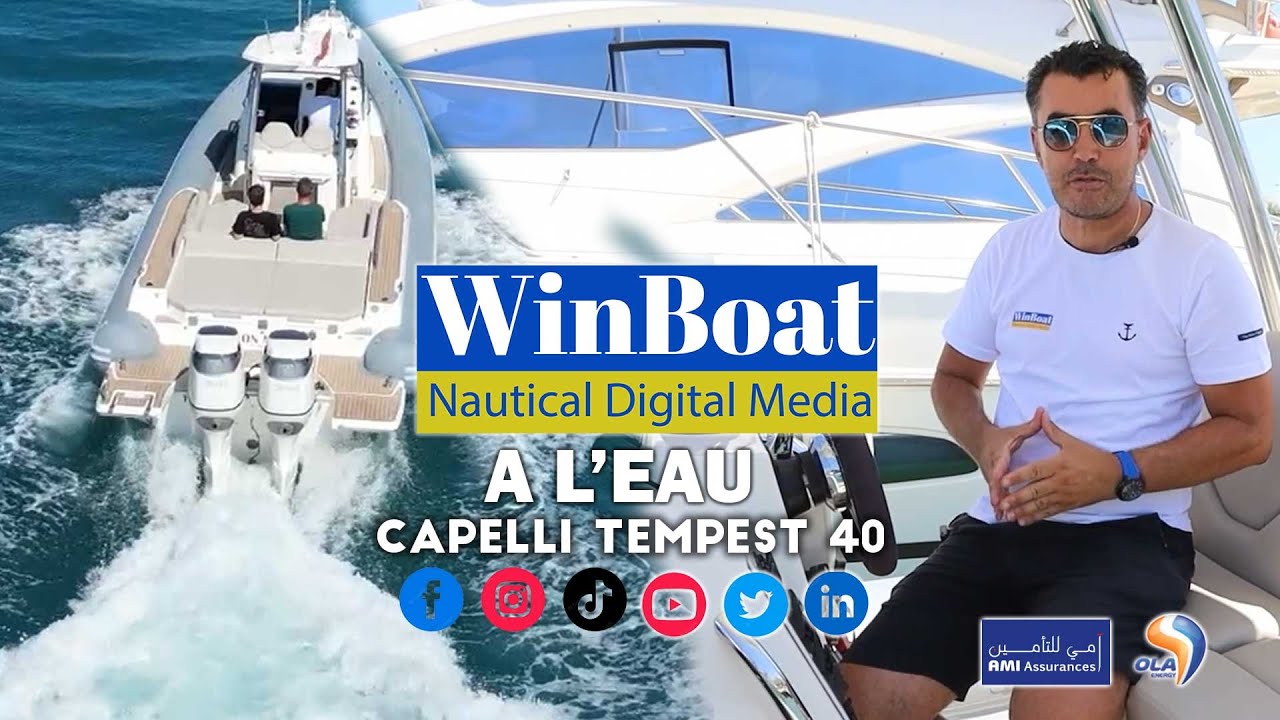 Episode 4 de WinBoat - A L'EAU : Capelli Tempest 40