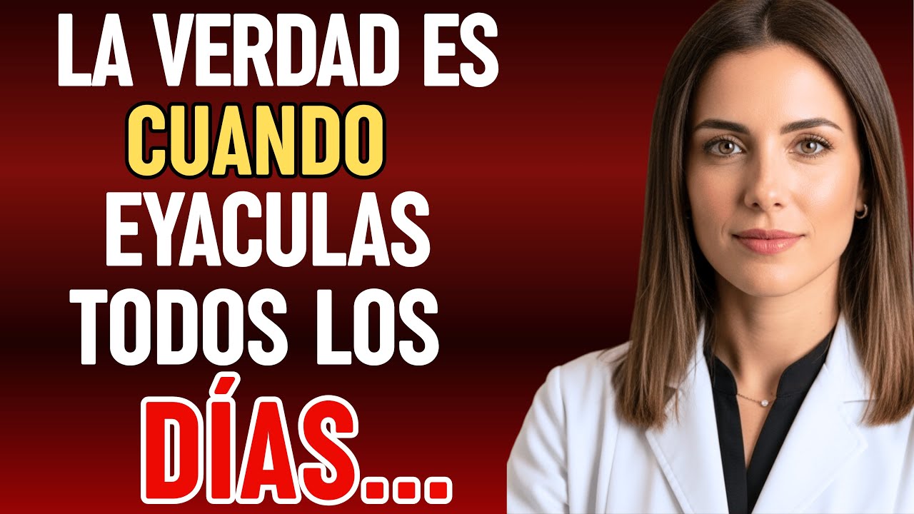 ¿Qué pasa si eyaculas todos los días? | Uróloga explica