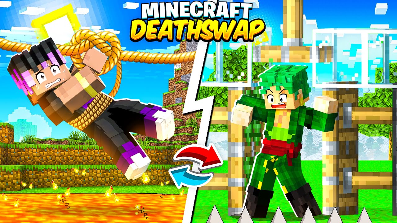 EXTREME MINECRAFT DEATHSWAP CHALLENGE😱
