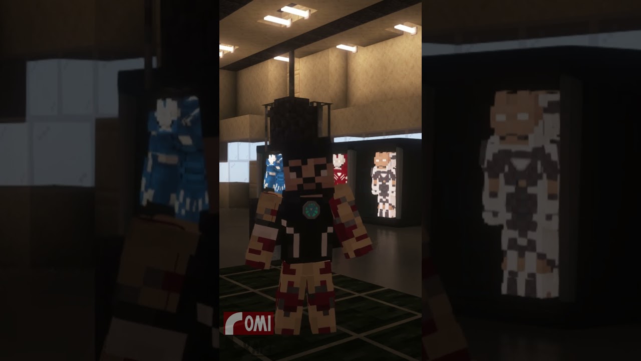 Sym's Armored Industries | Mark 42 Suit Up | ComicCraft's Iron Man Mod (Minecraft 1.20.1) 