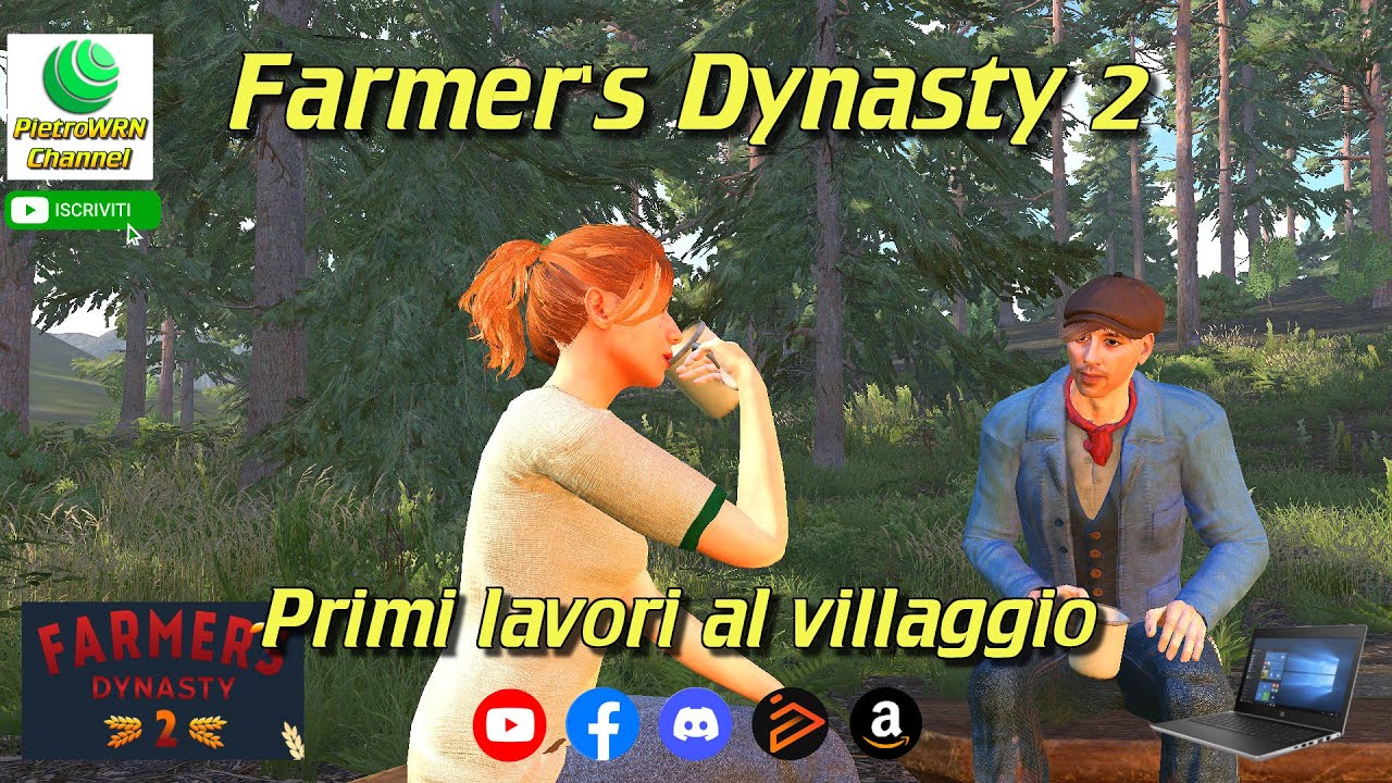Farmer's Dynasty 2 - #1 - Primi lavori al villaggio
