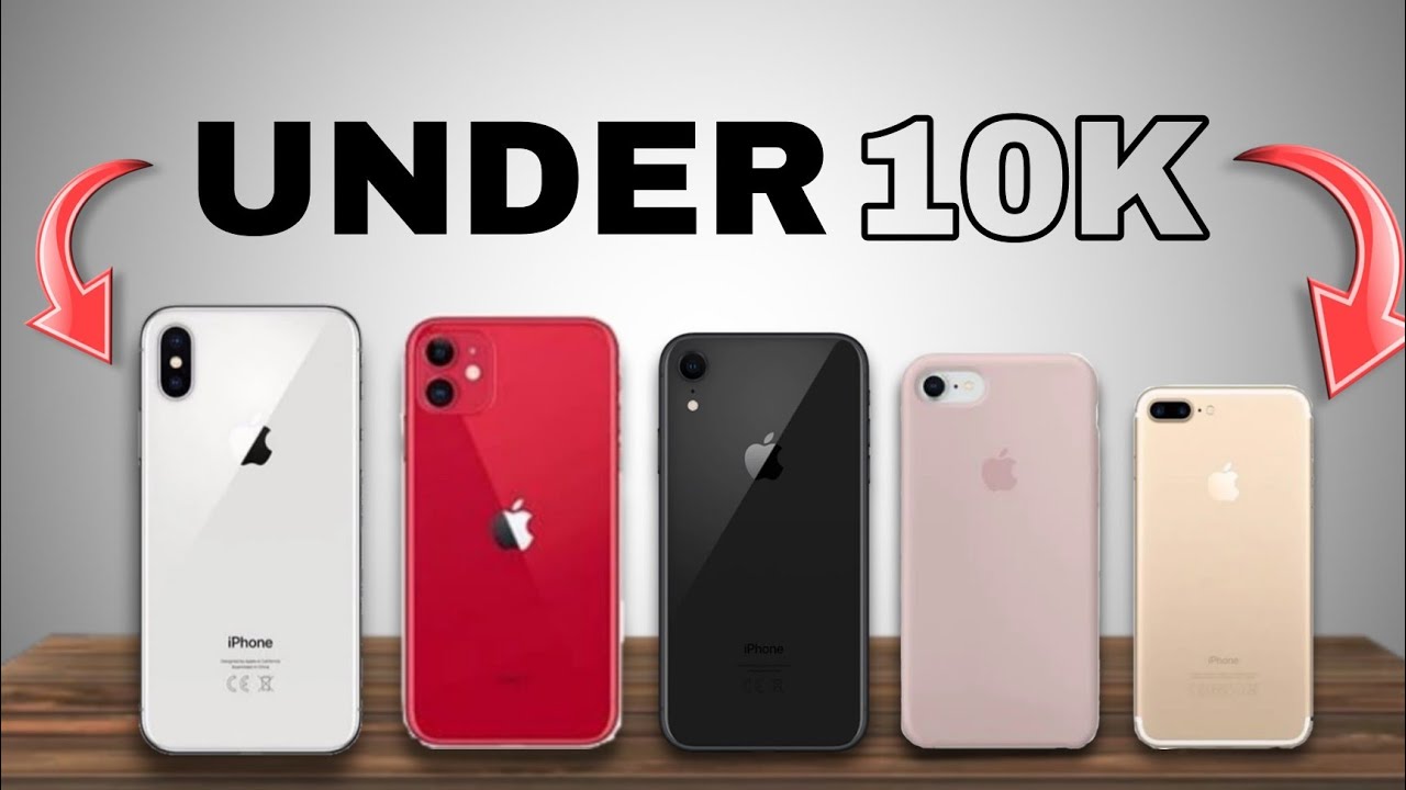 Top 5 Best iphones Under 10k For 2025 🔥 all Rounder iPhone Under Budget