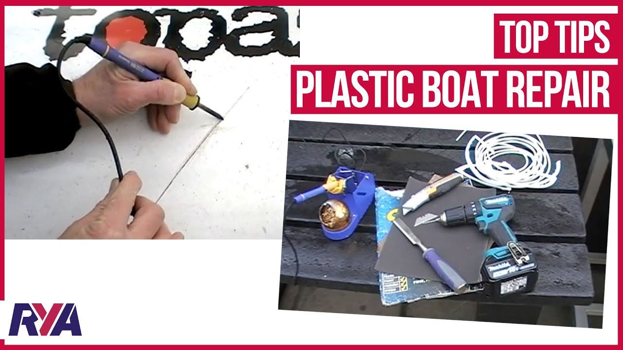 PLASTIC BOAT REPAIR - Top Tips from Topper International - Equipment and Process