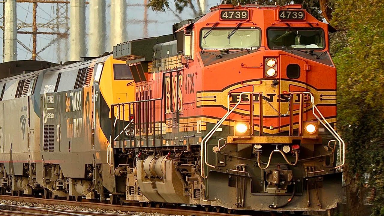 Amtrak BNSF Union Pacific & Metrolink Trains (Los Angeles & Riverside Counties)