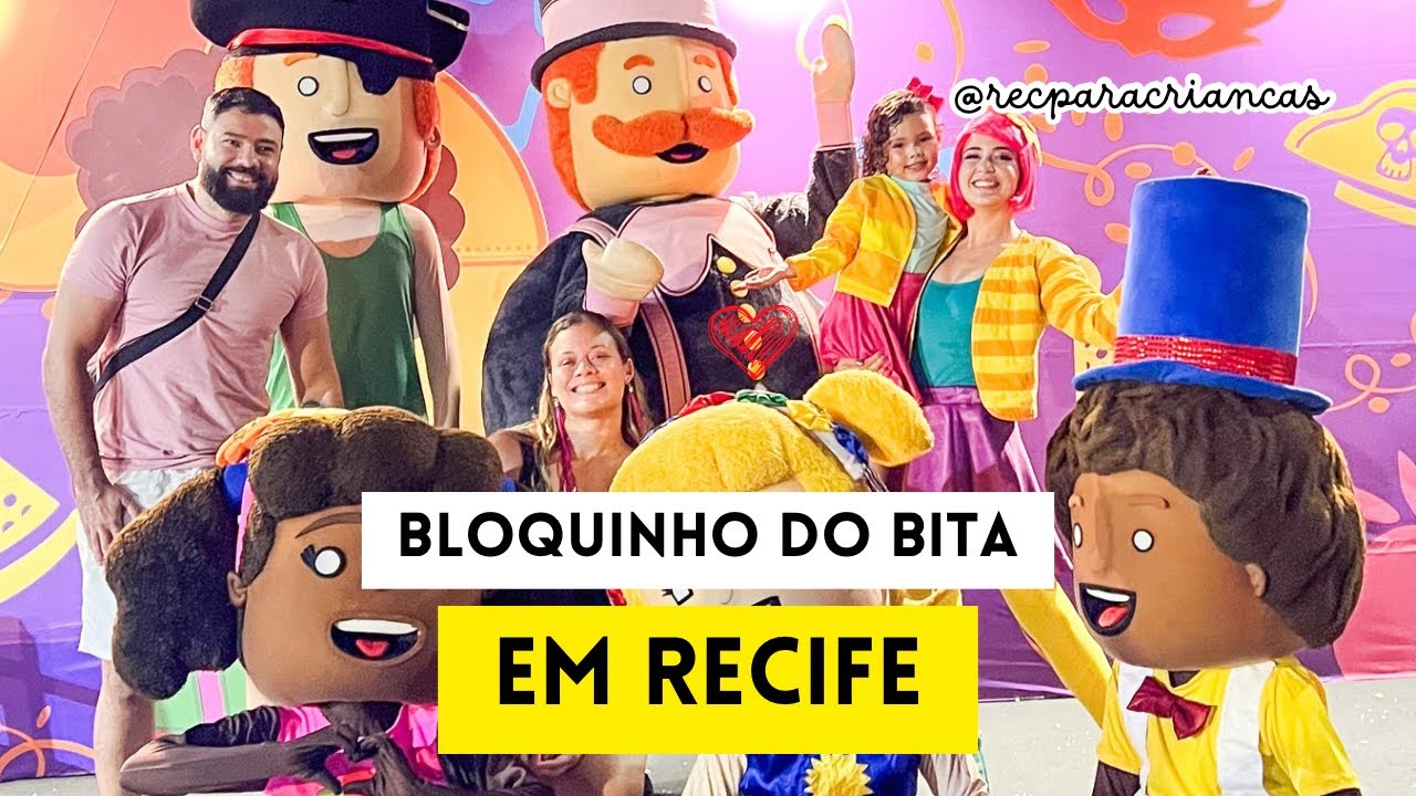 O DIA EM QUE FOMOS NO BLOCO DO BITA EM RECIFE!