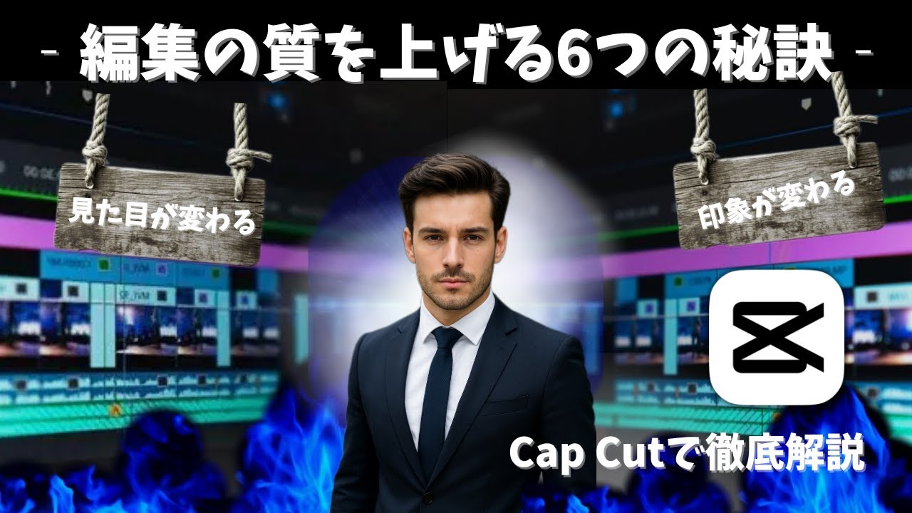 【CapCut講座】かっこいい動画を作るための6つの編集テクニック🔥