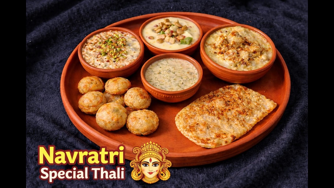 Top 5 navratri fasting recipes |  Healthy and quick satvik food ideas | Vrat recipes for beginners