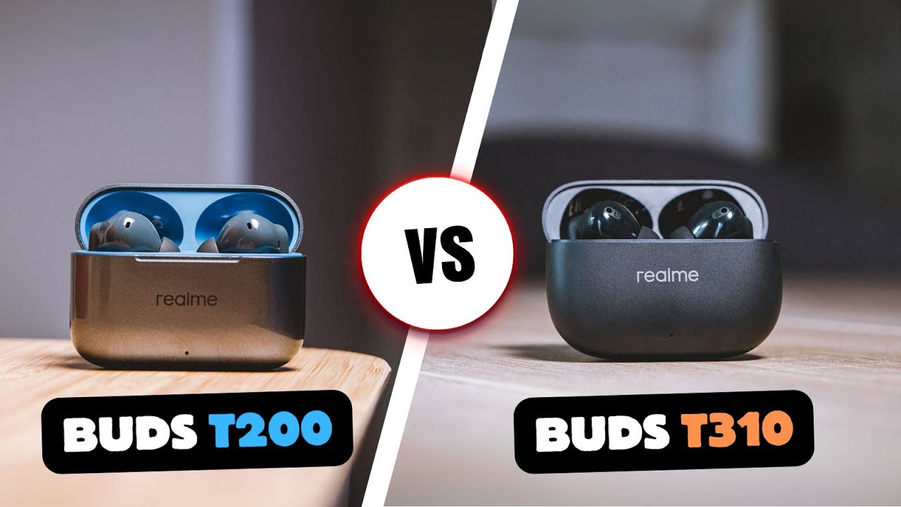 Muy IGUALADOS!! 💥 Realme Buds T200 vs Realme Buds T310 COMPARATIVA en ESPAÑOL