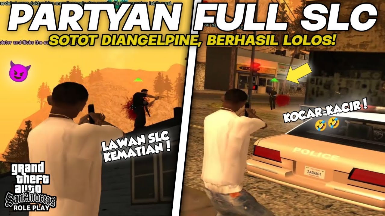 [JGRP] TABRAKIN SAPD PAKE SLC, AUTO KOCAR-KACIR !! - GTA SA ROLEPLAY