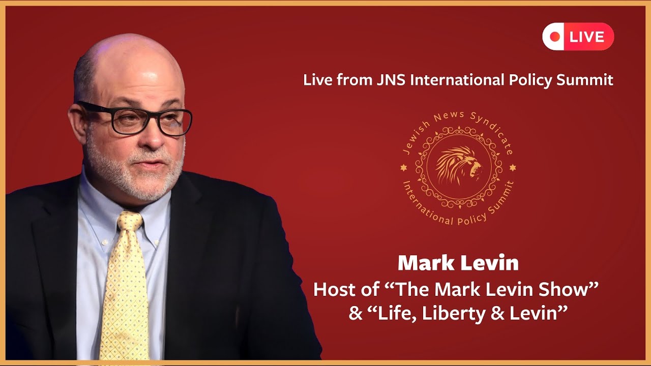 Mark Levin addresses the JNS International Policy Summit (Jerusalem, Israel)