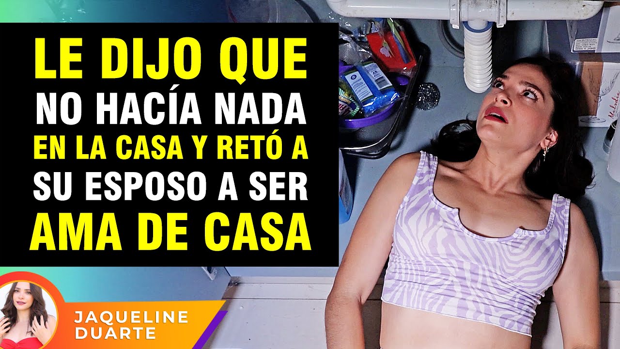 Le dijo que no hacía nada en su casa y retó a su esposo