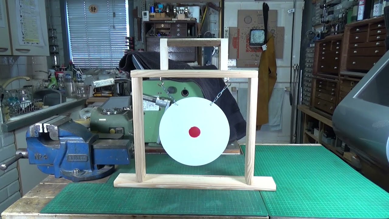 Simple Homemade Air Gun Targets Made Mainly From Scrap
