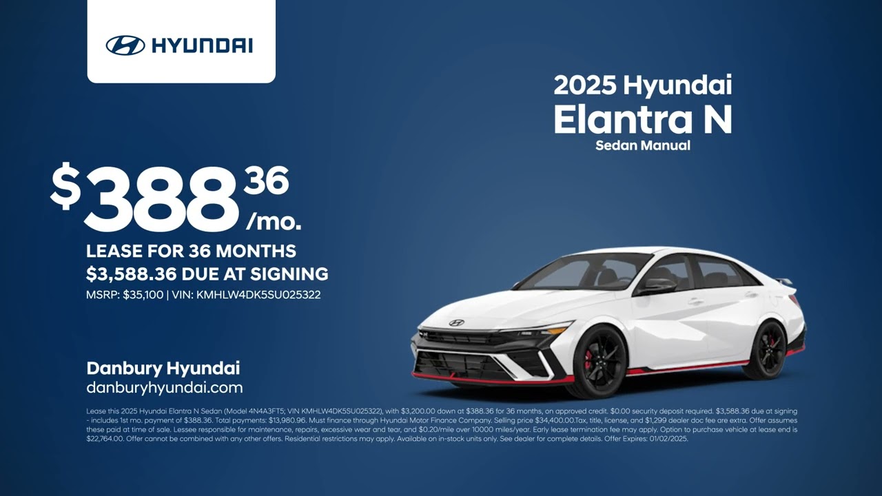 Hyundai Elantra N 12/13/2024 4675119
