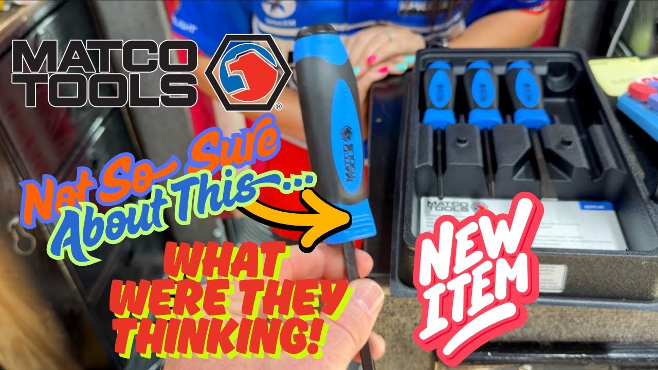 Matco Tools New Set But I'm Not Sold On These!