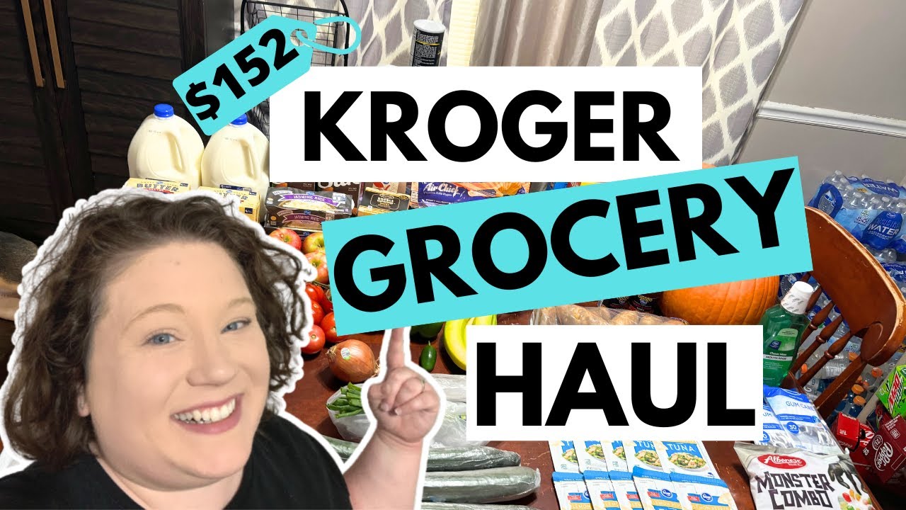 $152 KROGER GROCERY HAUL FOR OUR FAMILY OF 4! | ALL DIGITAL COUPON DEALS!