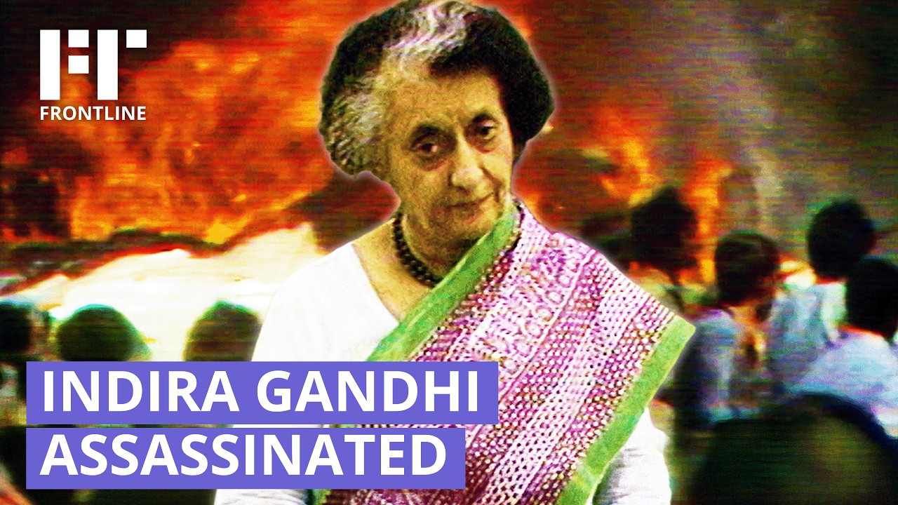 Indira Gandhi Assassination - Dramatic News Footage Captures India's Year of Unrest (1984)