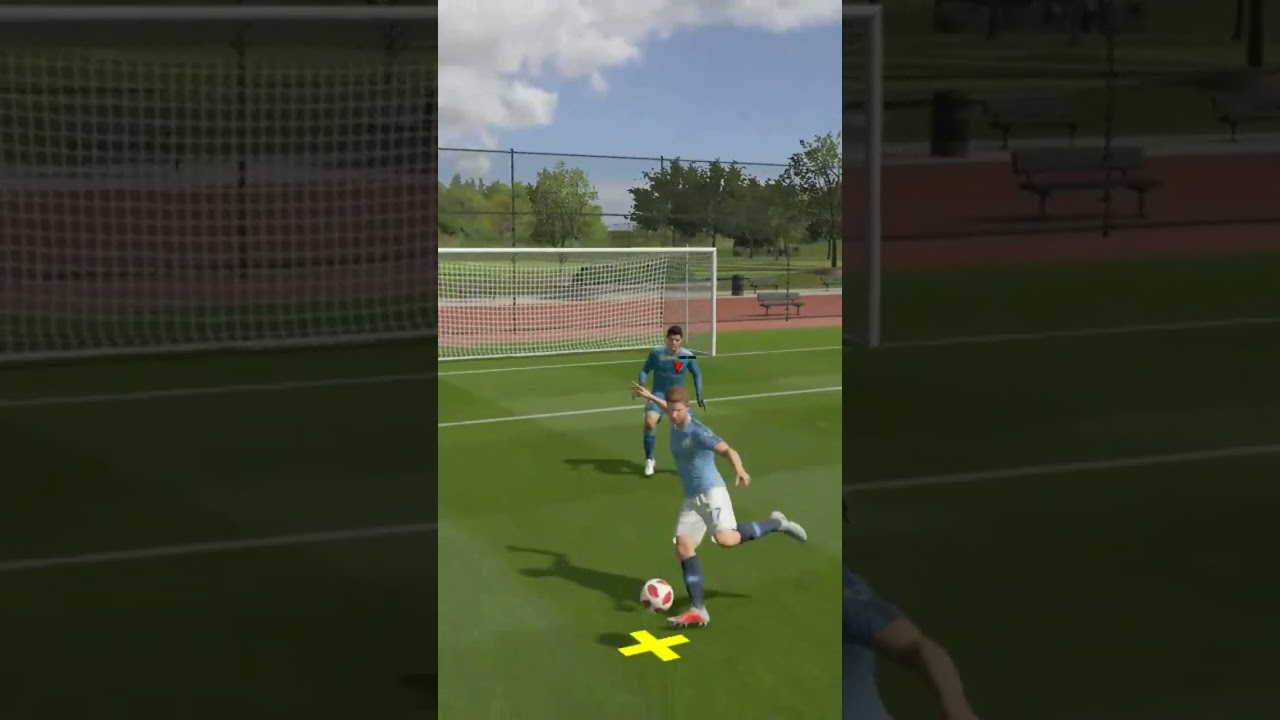 K. de bruyne Bicycle kick but miss 💥 GOAL 💥 #fifa19 #fut19 #fut