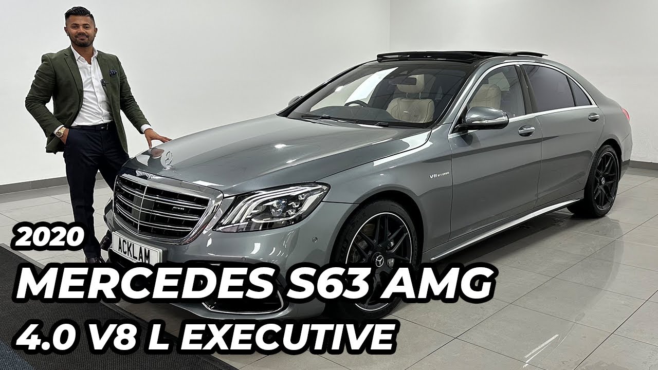 2020 Mercedes S63 AMG 4.0 V8 L Executive