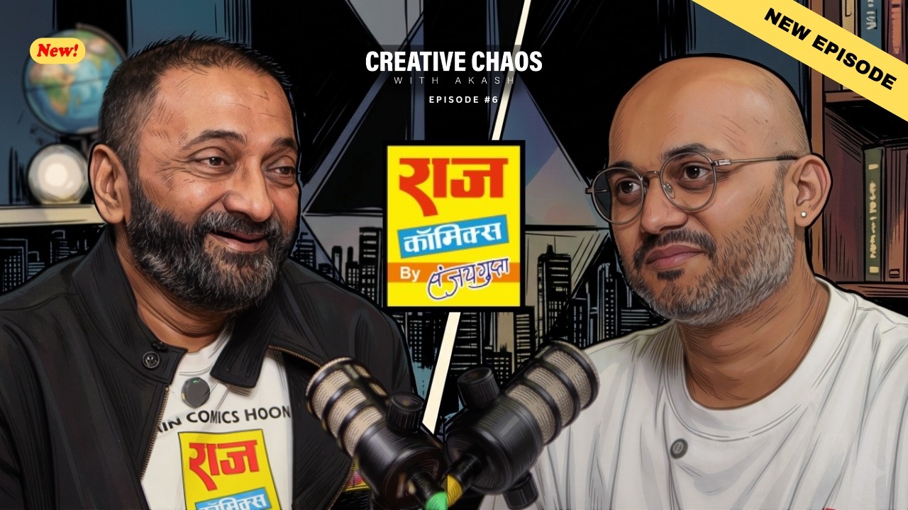 Raj Comics Secrets Revealed | Sanjay Gupta on Nagraj, Doga & Indian Superheroes