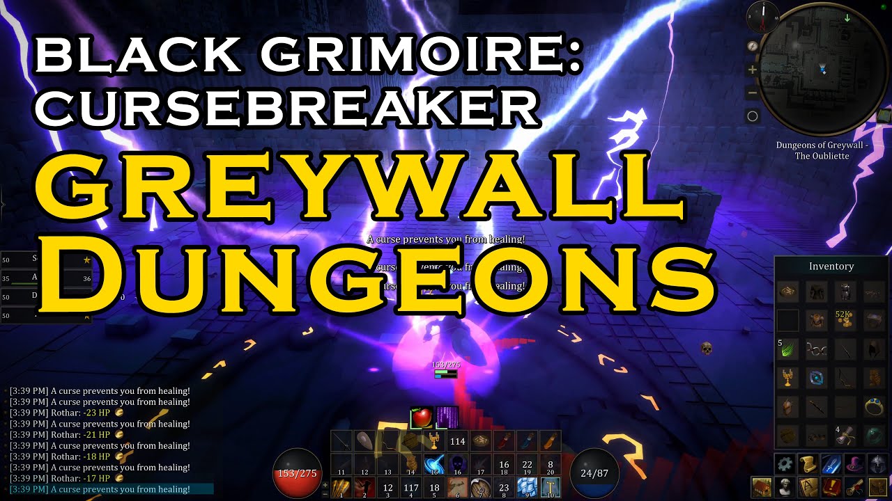 The Black Grimoire: Cursebreaker - Dungeons of Greywall - Full guide