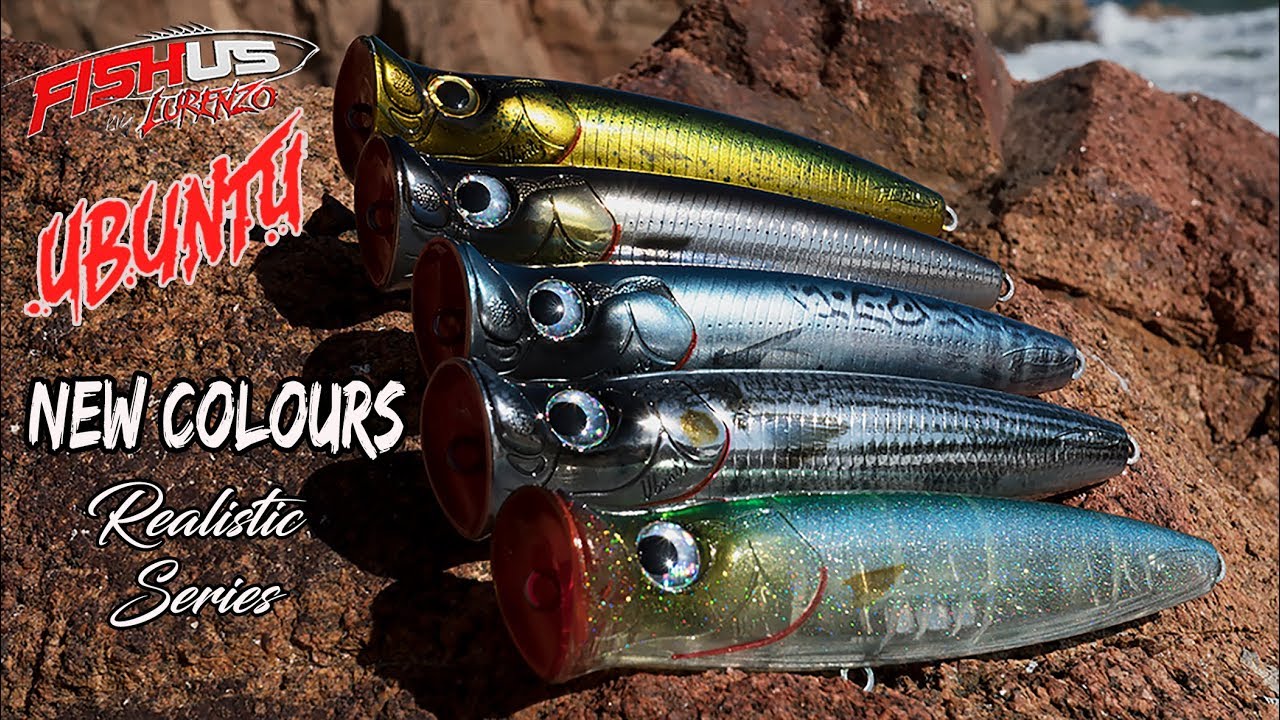 Fishus by Lurenzo Ubuntu Popper - Realistic Series New Colours