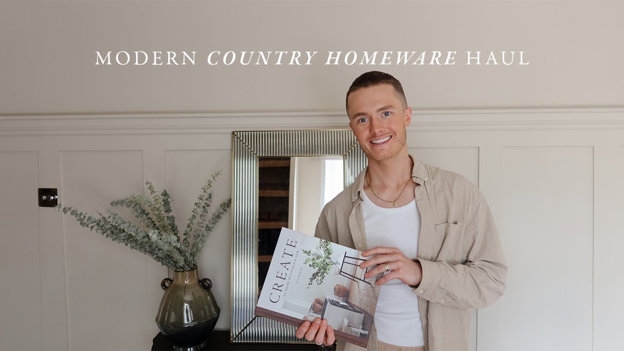 SUMMER MODERN COUNTRY HOMEWARE HAUL | Weekend Vlog & Cosy Cottage Interiors | TobysHome